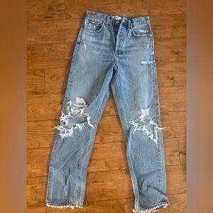 Agolde Ripped 90s Jean Size 24